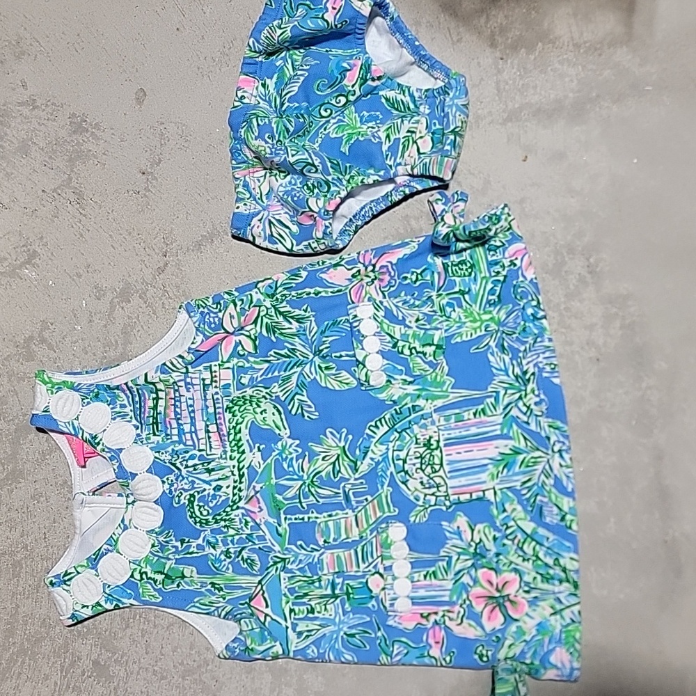 Lilly Pulitzer Dress and Bloomers Size 12-18 Months